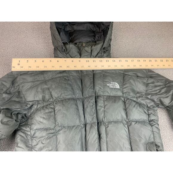 The North Face 600 Womens XS Black Hooded Parka Puffer‎ Down Coat Jacket - Picture 5 of 15
